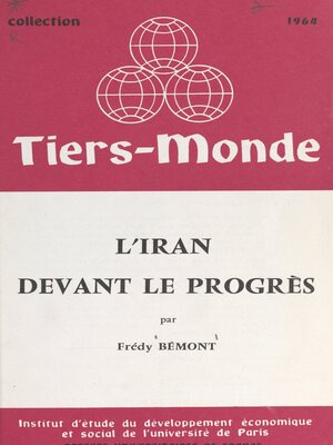 cover image of L'Iran devant le progrès
